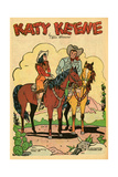 Archie Comics Retro: Katy Keene Cowgirl Pin-Up with K.O. Kelly (Aged) Affiches par Bill Woggon