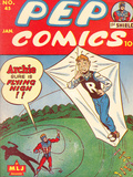 Archie Comics Retro: Pep Comic Book Cover 45 (Aged) Posters