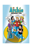 Archie Comics Cover: Archie 587 Freshman Year Posters by Bill Galvan