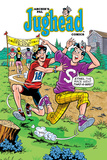 Archie Comics Cover: Jughead 196 County Cross-Country Race with Ethel Poster by Rex Lindsey