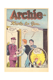 Archie Comics Retro: Archie Comic Panel Knots to You (Aged) Poster von Bill Vigoda
