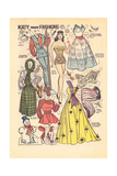 Archie Comics Retro: Katy Keene Snow Fashions (Aged) Pôsters por Bill Woggon