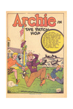 Archie Comics Retro: Archie Comic Panel The Patch Hop (Aged) Art by Bill Vigoda