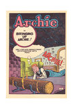 Archie Comics Retro: Archie Comic Panel Bringing Up Archie! (Aged) Prints by Bill Vigoda