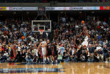 Miami Heat v Memphis Grizzlies: Rudy Gay and LeBron James Photographic Print by Joe Murphy