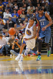 Minnesota Timberwolves v Golden State Warriors: Monta Ellis and Corey Brewer Photographic Print by Rocky Widner