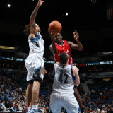 Los Angeles Clippers v Minnesota Timberwolves: Kevin Love Photographic Print by David Sherman