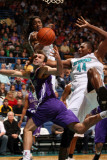 Dakota Wizards v Sioux Falls Skyforce: Mike Gerrity, Raymond Sykes and Dexter Pittman Photographic Print by Dave Eggen