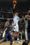 Utah Jazz v New Orleans Hornets: David West Fotografie-Druck von Layne Murdoch