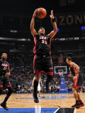 Miami Heat v Orlando Magic: Eddie House Photographic Print by Fernando Medina