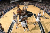 Milwaukee Bucks v San Antonio Spurs: Antonio McDyess Photographie par D. Clarke Evans