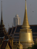 A Skyscraper Behind the Grand Palace Photographic Print by Jodi Cobb