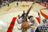 Sacramento Kings v Houston Rockets: Luis Scola Photographic Print by Bill Baptist