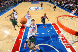Milwaukee Bucks v Philadelphia 76ers: Andres Nocioni and Drew Gooden Photographic Print by Jesse D. Garrabrant