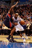 Atlanta Hawks v Orlando Magic: Vince Carter and Jason Collins Photographic Print by Sam Greenwood