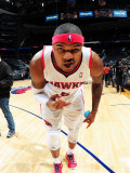 Indiana Pacers v Atlanta Hawks: Josh Smith Photographie par Scott Cunningham