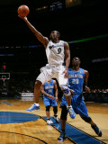 Orlando Magic v Washington Wizards: Gilbert Arenas and Mickael Pietrus Photographic Print by Ned Dishman