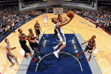 Portland Trail Blazers v New Jersey Nets: Devin Harris Photographic Print by David Dow