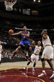 New York Knicks v Cleveland Cavaliers: Wilson Chandler, Daniel Gibson and Antawn Jamison Photographic Print by David Liam Kyle