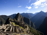 Machu Picchu, Ruins Leftover from the Inca Empire, in Peru Photographic Print by Michael Hanson