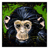 Bonobo Monkey Giclee Print