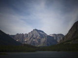 Jagged Peaks of Glacier National Park Offer a Beautiful Vista Photographic Print by Michael Hanson