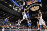 Washington Wizards v New Jersey Nets: Al Thornton and Kris Humphries Photographic Print by David Dow