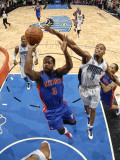 Detroit Pistons v Orlando Magic: Rodney Stuckey and Rashard Lewis Photographic Print by Fernando Medina