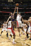 Los Angeles Lakers v Toronto Raptors: Pau Gasol and DeMar DeRozan Photographic Print by Ron Turenne