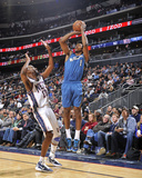 Washington Wizards v New Jersey Nets: Nick Young and Quinton Ross Photographic Print by David Dow