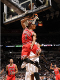 Chicago Bulls v San Antonio Spurs: Derrick Rose Photographie par D. Clarke Evans