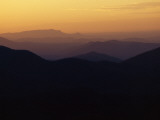 Sunset over the Smoky Mountains, Seen from Max Patch Photographic Print by Raymond Gehman