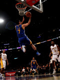 Golden State Warriors v Los Angeles Lakers: Jeremy Lin Photographic Print by Stephen Dunn