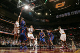 New York Knicks v Cleveland Cavaliers: Amare Stoudemire, Anthony Parker and Anderson Varejao Photographic Print by David Liam Kyle