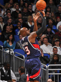 Atlanta Hawks v Orlando Magic: Damien Wilkins Photographic Print by Fernando Medina