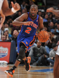 New York Knicks v Denver Nuggets: Raymond Felton Photographic Print by Garrett Ellwood