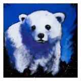 Baby Polar Bear Giclee Print