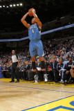 Minnesota Timberwolves v Golden State Warriors: Wesley Johnson Photographic Print by Rocky Widner