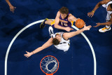 Los Angeles Lakers v Memphis Grizzlies: Pau Gasol and Marc Gasol Photographic Print by Joe Murphy