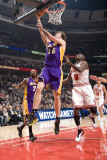 Los Angeles Lakers v Chicago Bulls: Pau Gasol and Luol Deng Photographic Print by Andrew Bernstein