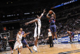 Atlanta Hawks v San Antonio Spurs: Jamal Crawford and Antonio McDyess Photographie par D. Clarke Evans