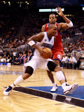 Philadelphia 76ers v Orlando Magic: Quentin Richardson and Andre Iguodala Photographic Print by Sam Greenwood