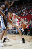 Memphis Grizzlies v Houston Rockets: Kevin Martin and Tony Allen Photographic Print by Bill Baptist