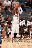 Minnesota Timberwolves v Charlotte Bobcats: Stephen Jackson Photographic Print by Kent Smith