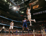 New York Knicks v Cleveland Cavaliers: Jamario Moon, Ramon Sessions and Wilson Chandler Photographic Print by David Liam Kyle