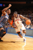Charlotte Bobcats v New York Knicks: Amar'e Stoudemire and Derrick Brown Photographic Print by Nathaniel S. Butler