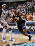 Utah Jazz v Dallas Mavericks: Ronnie Price and Jason Terry Photographic Print by Glenn James