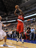 Portland Trail Blazers v Dallas Mavericks: Wesley Matthews Photographic Print by Ronald Martinez