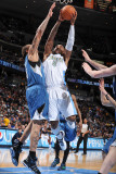 Minnesota Timberwolves v Denver Nuggets: J.R. Smith Photographic Print by Garrett Ellwood