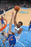 New York Knicks v Denver Nuggets: Nene and Danilo Gallinari Photographic Print by Garrett Ellwood